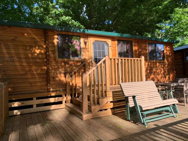 cabin at KOA