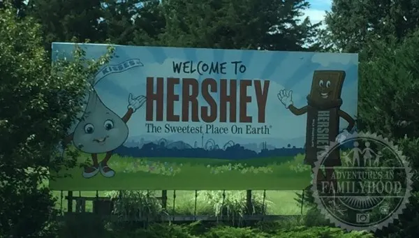 Welcome to Hershey Sign